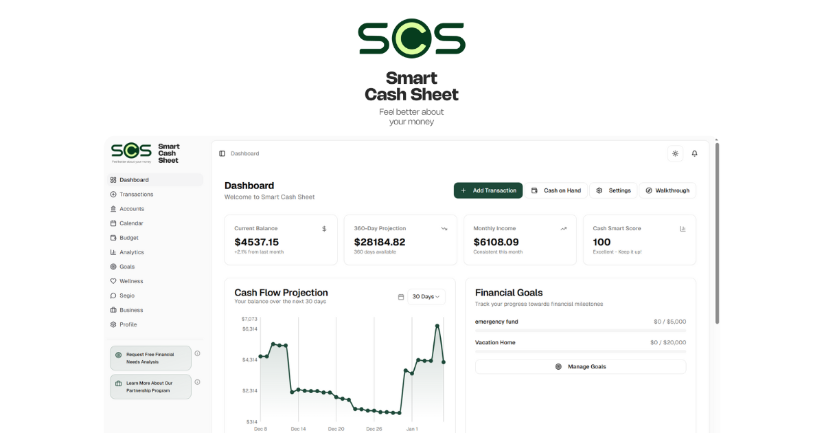 Smart Cash Sheet gallery image