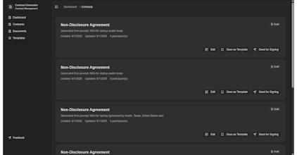 Contract Generator gallery image