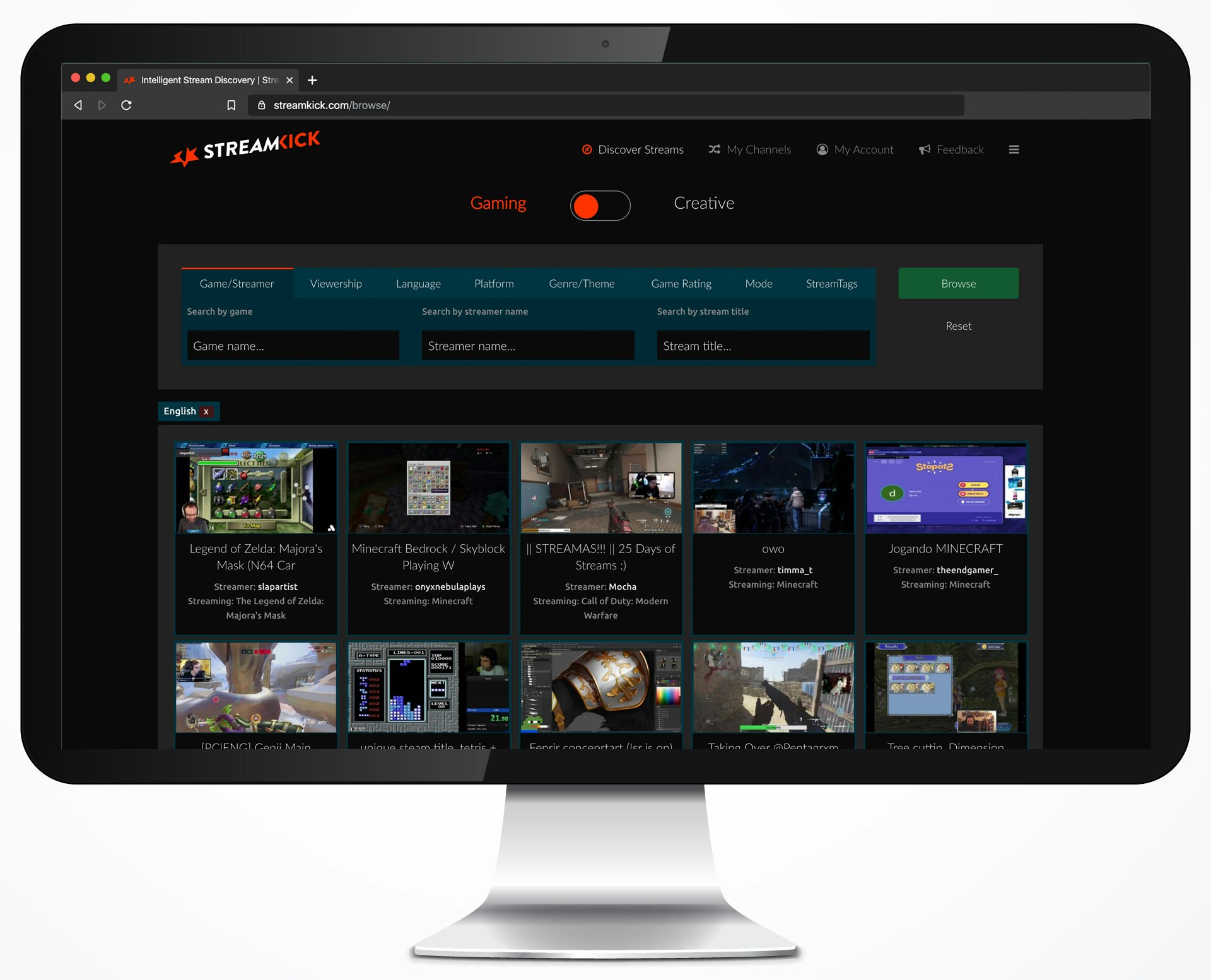 StreamKick gallery image