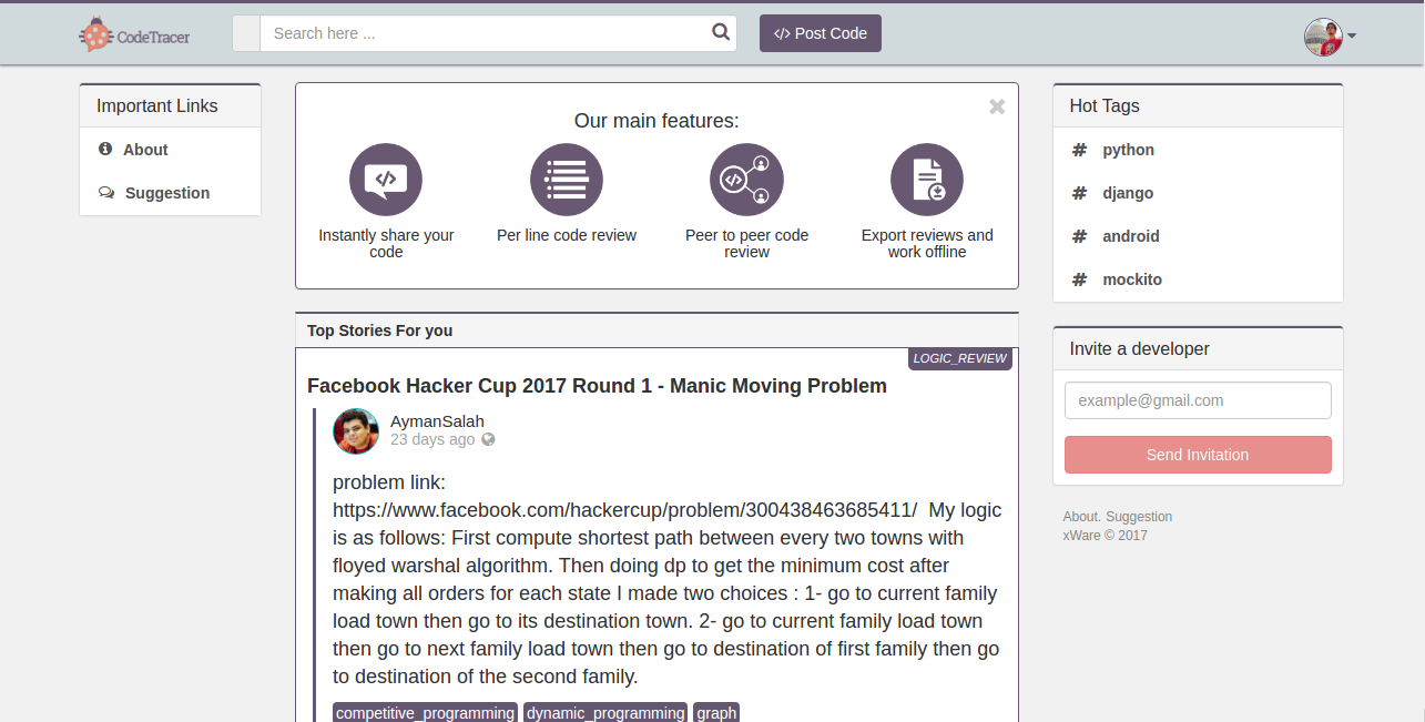 CodeTracer gallery image
