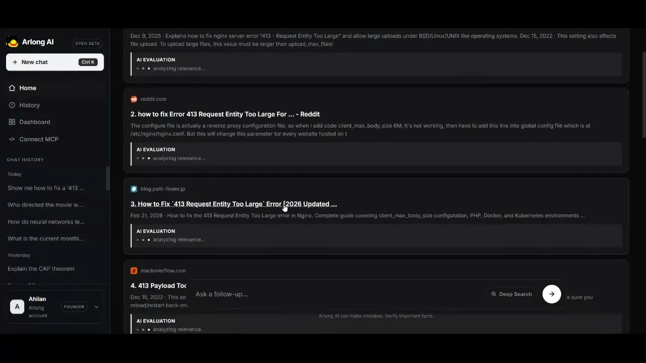 Arlong Search AI  gallery image