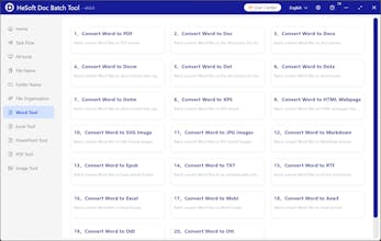 HeSoft Doc Batch Tool gallery image