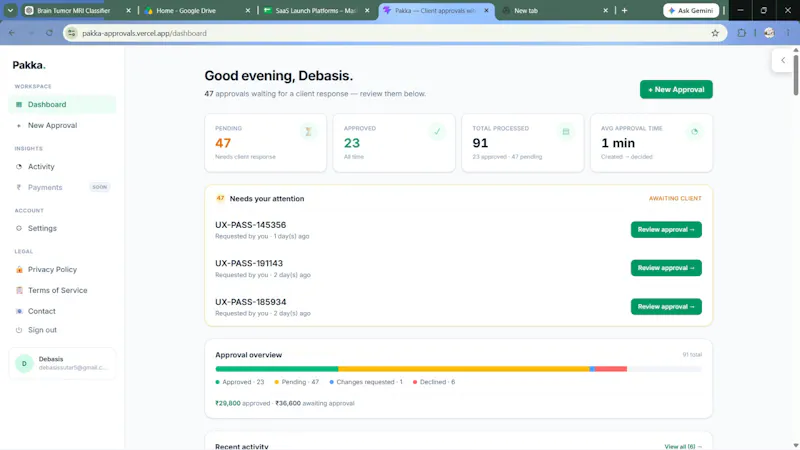 Pakka Approvals screenshot 5
