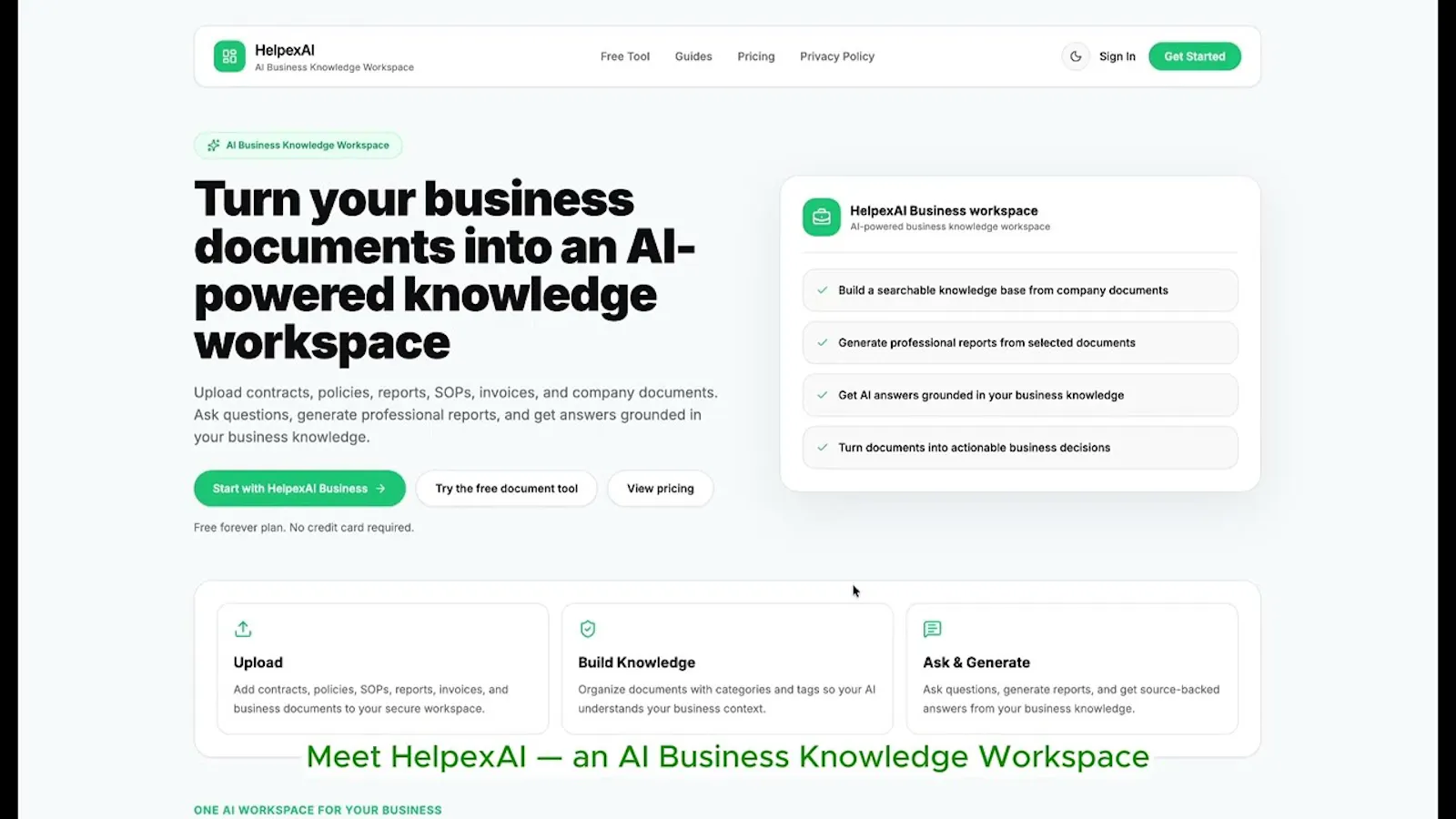 HelpexAI screenshot 1 (video preview)
