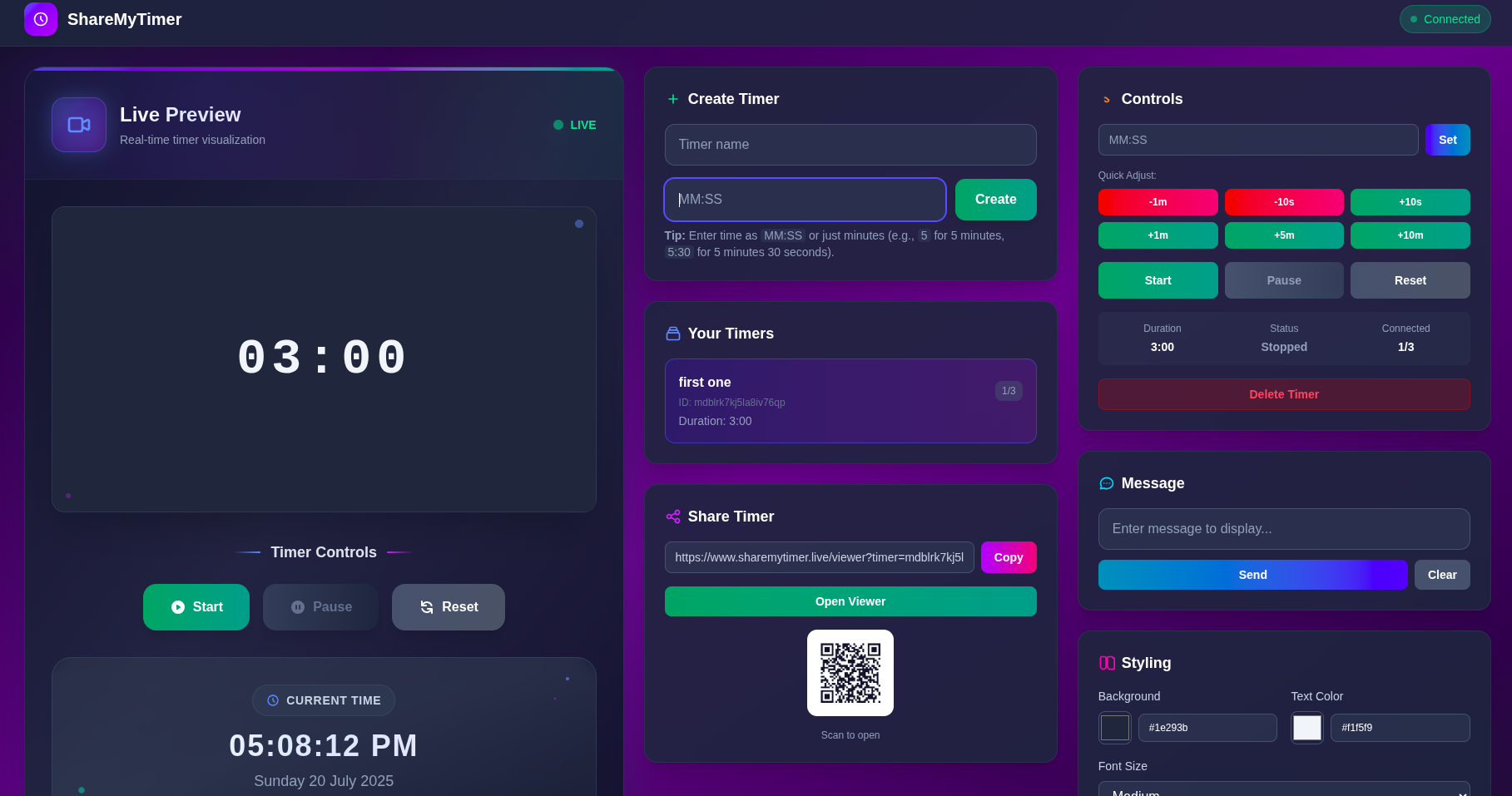 ShareEmyMer - Condivisione del timer online in tempo reale media 4