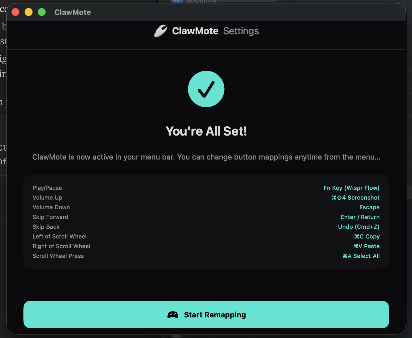 ClawMote gallery image