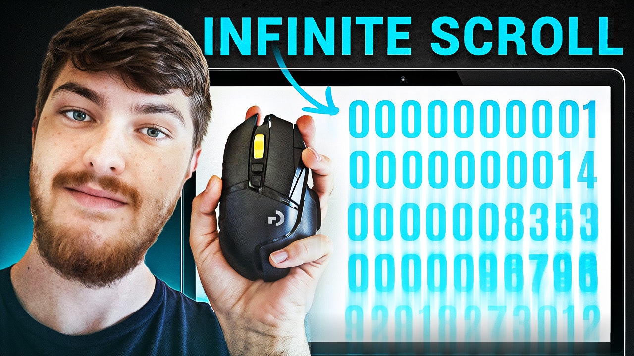 Média Infiniscroll - Testez votre souris infiniscroll et votre patience 1