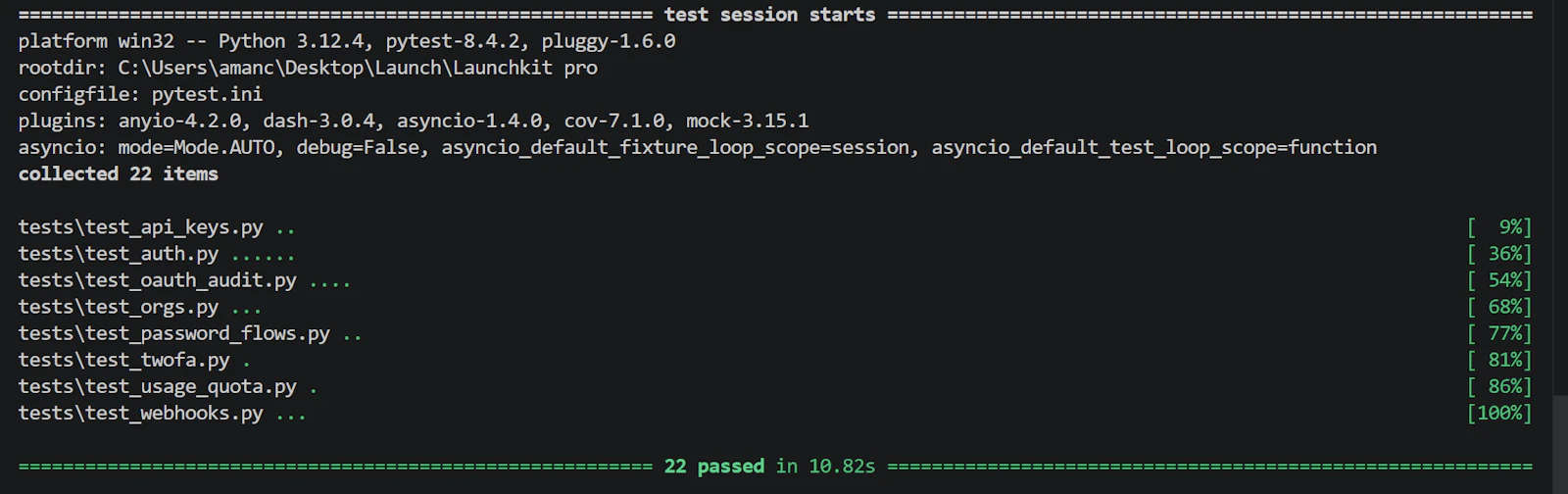 LaunchKit - Premium FastAPI SaaS Backend screenshot 2