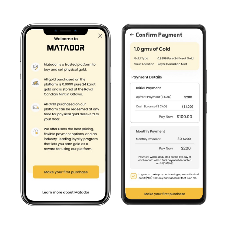 Matador Gold Technologies media 1
