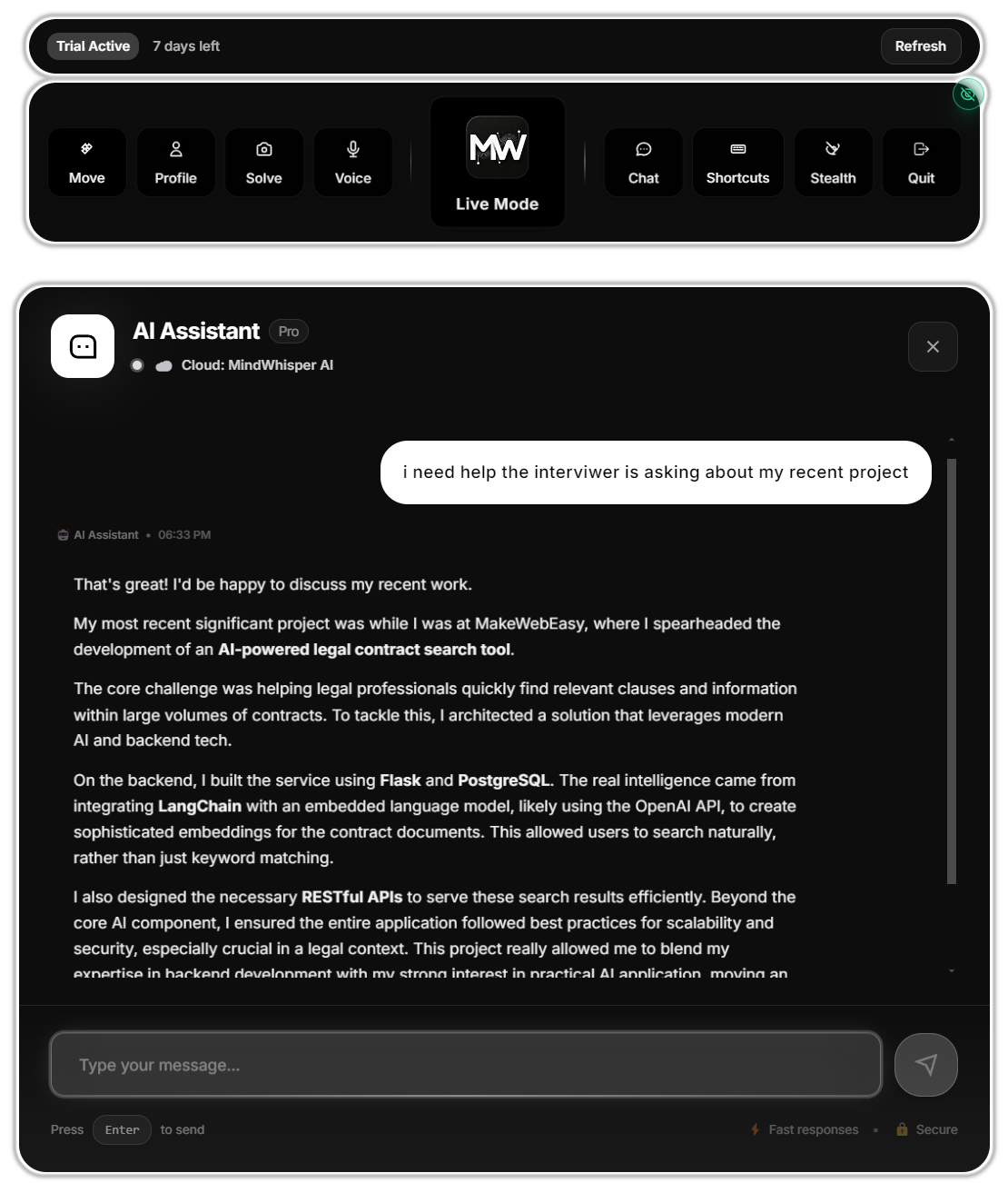 MindWhisper AI gallery image