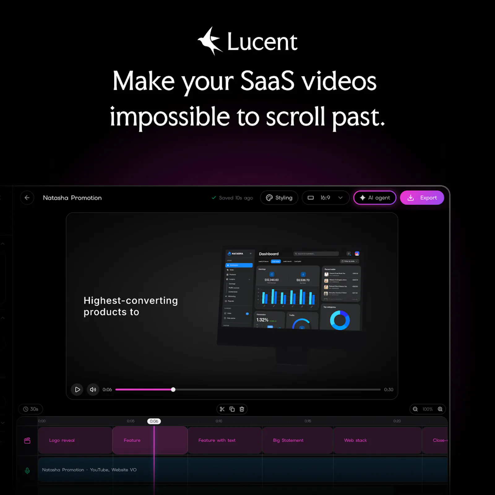 LUCENT screenshot 1