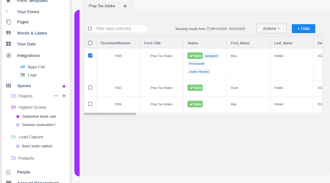 Média Goodbinder imaginaire - Construisez, combiner, essigner et automatiser les formulaires et les flux de travail API. 3