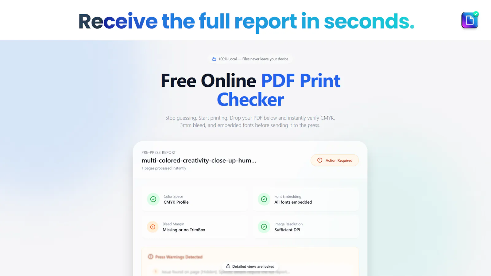 PDF Print Checker screenshot 3