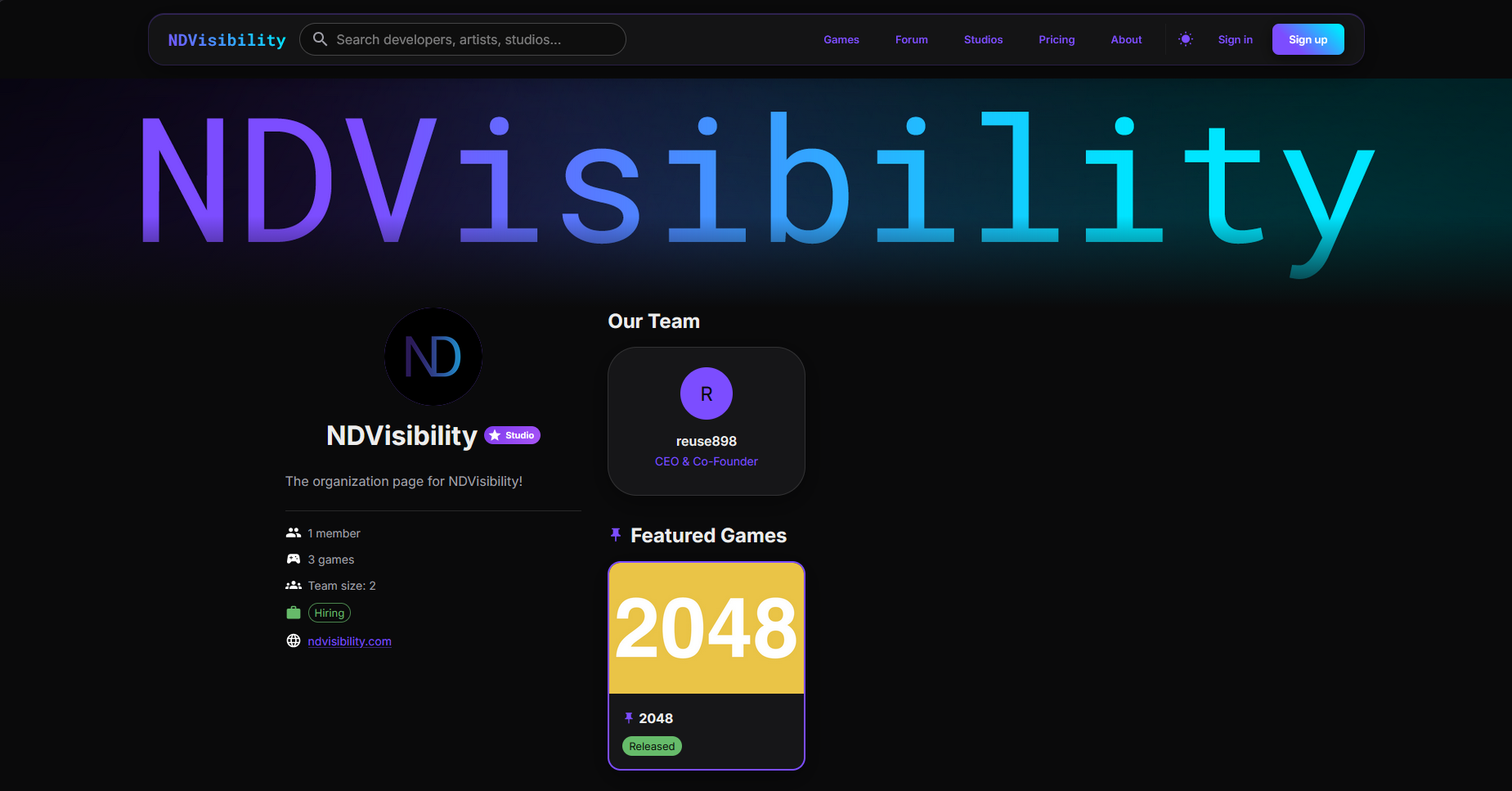 NDVisibility gallery image