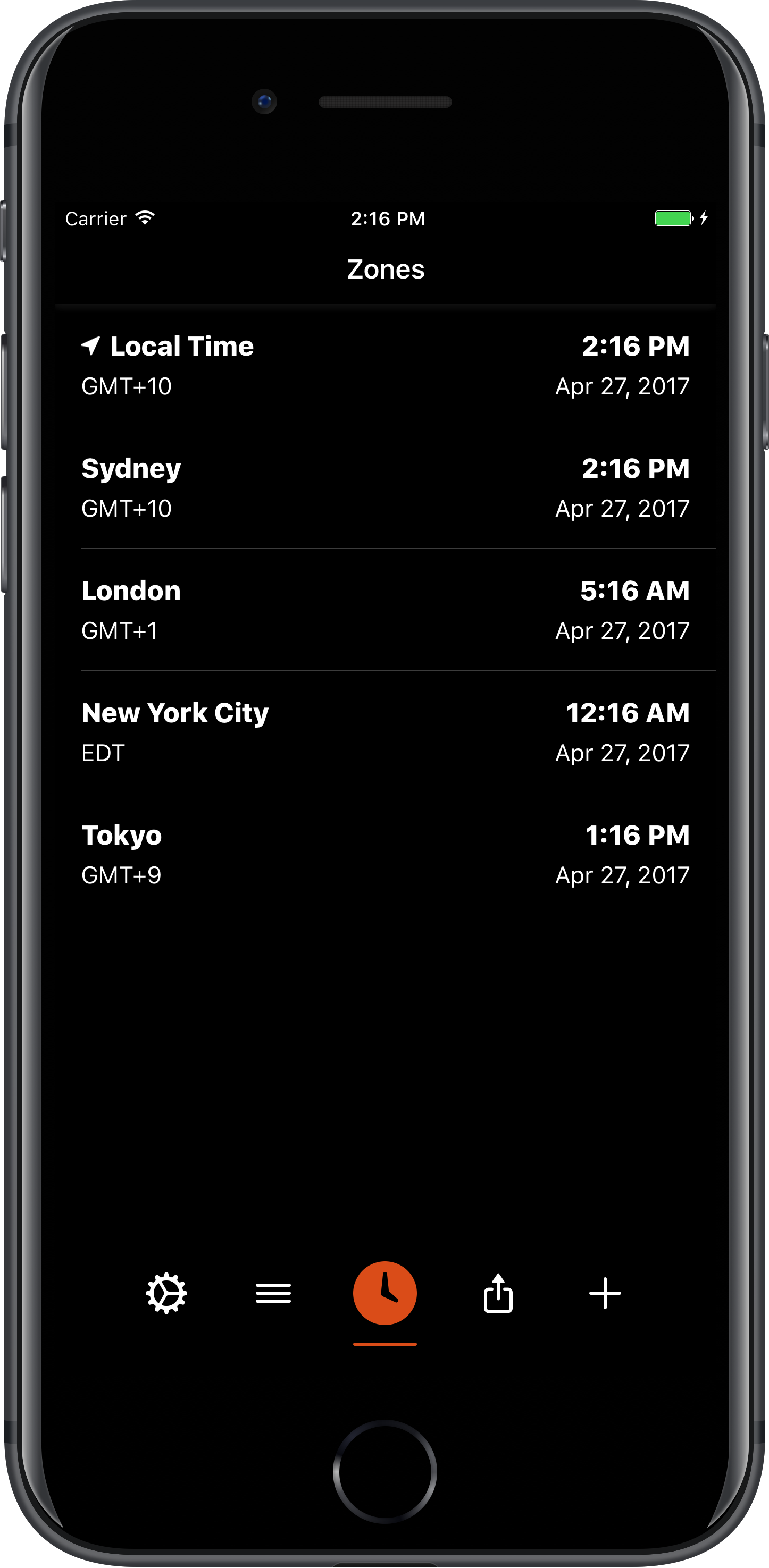 Zones - View & Convert Time Zones gallery image