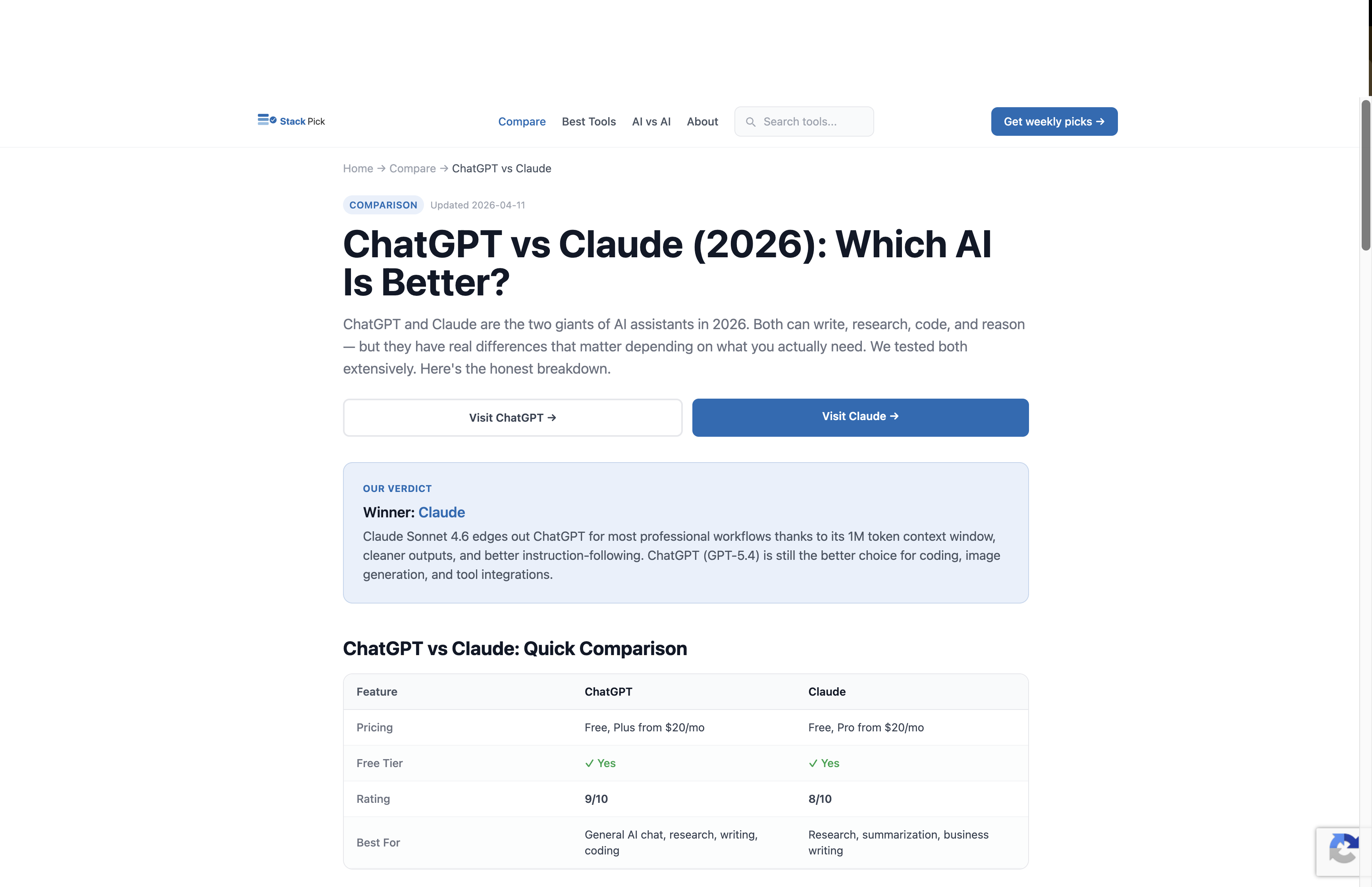 Stack Pick gallery image