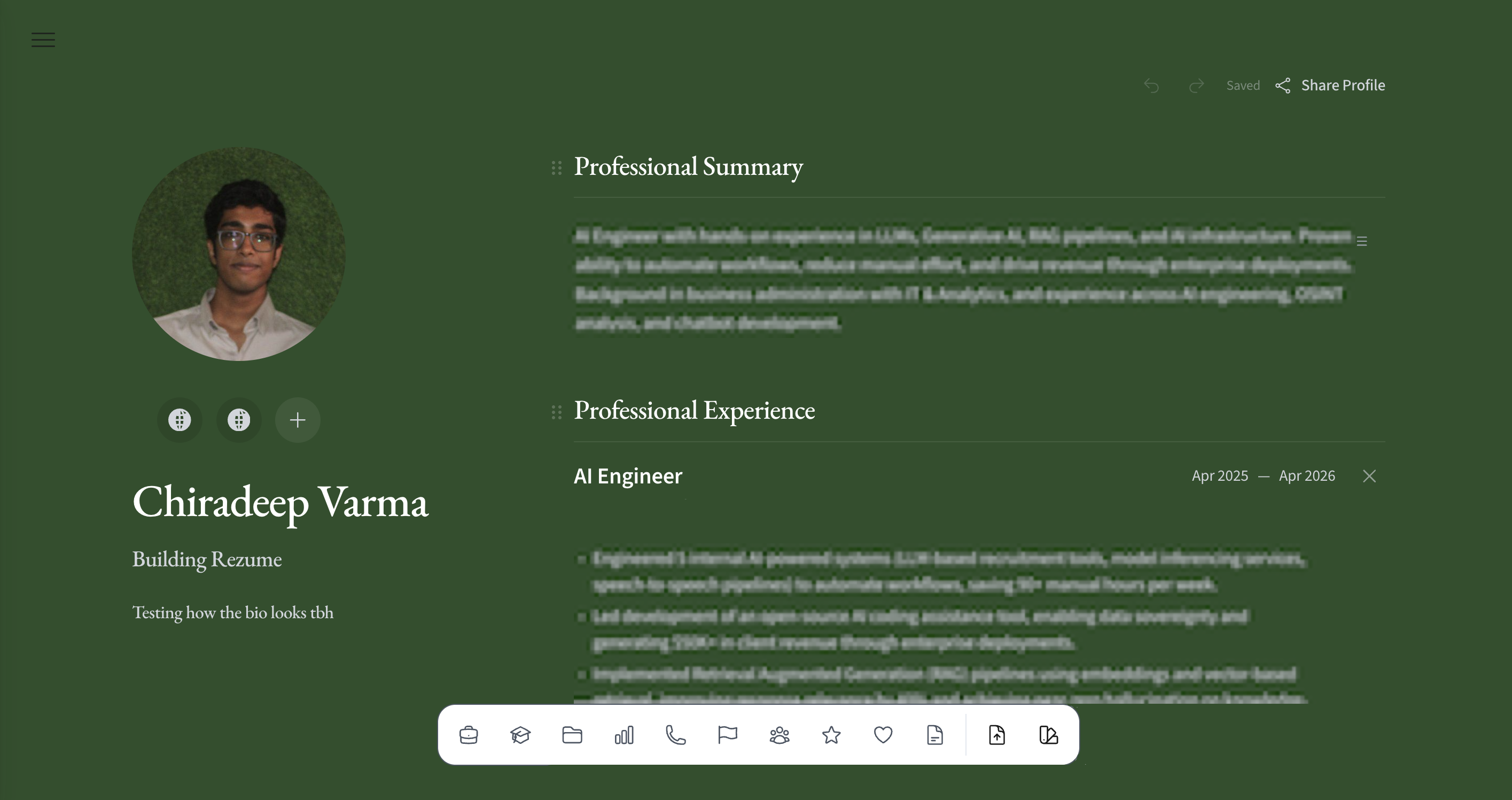 Rezume gallery image