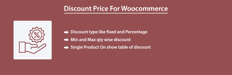 Discount Price For Woocommerce media 2