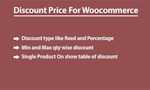 Discount Price For Woocommerce image