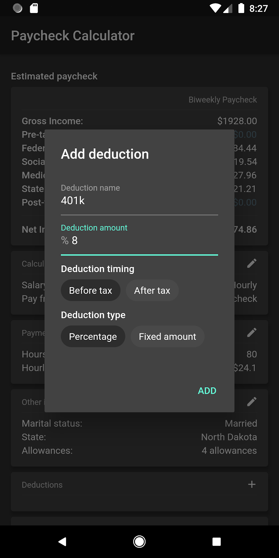 Paycheck Calculator gallery image