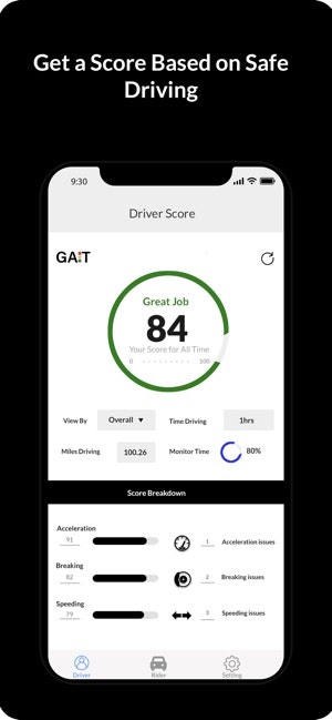 Gait: A Driver Score App gallery image