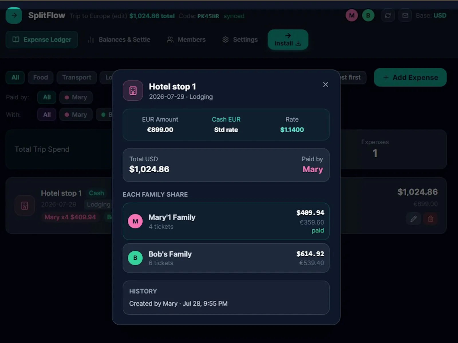 SplitFlow screenshot 4