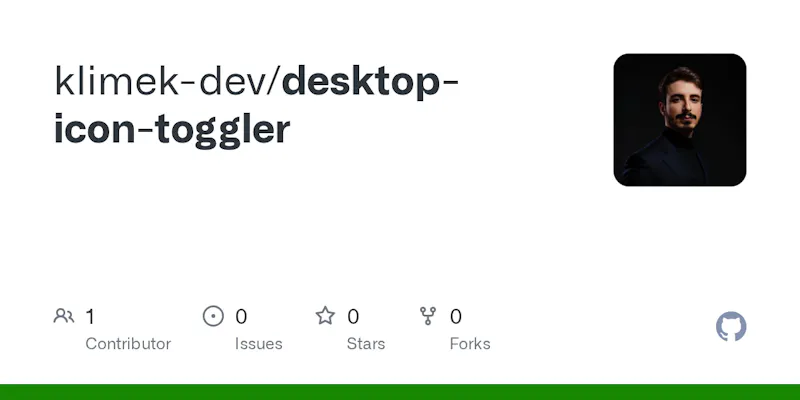 Desktop Icon Toggler screenshot 2