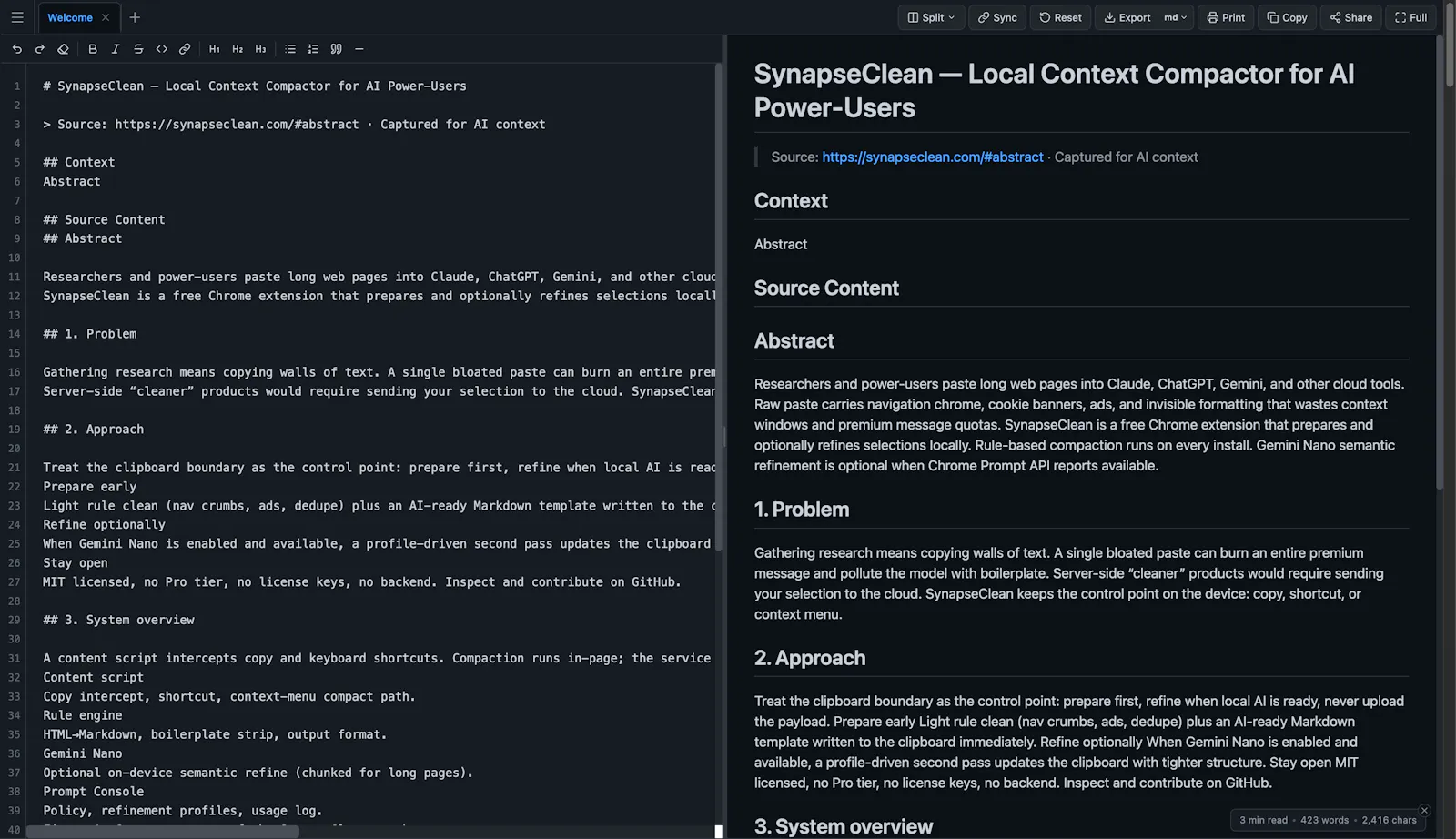 SynapseClean screenshot 3