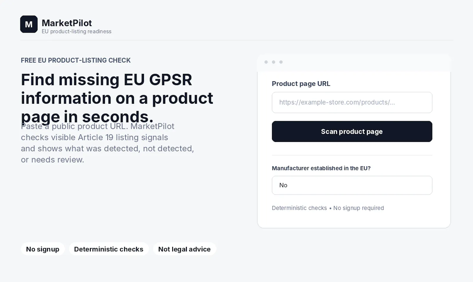 MarketPilot screenshot 1