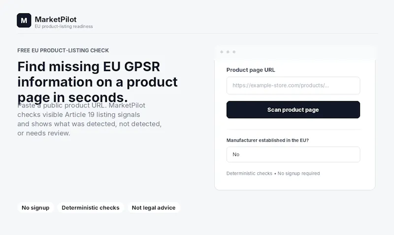 MarketPilot screenshot 1