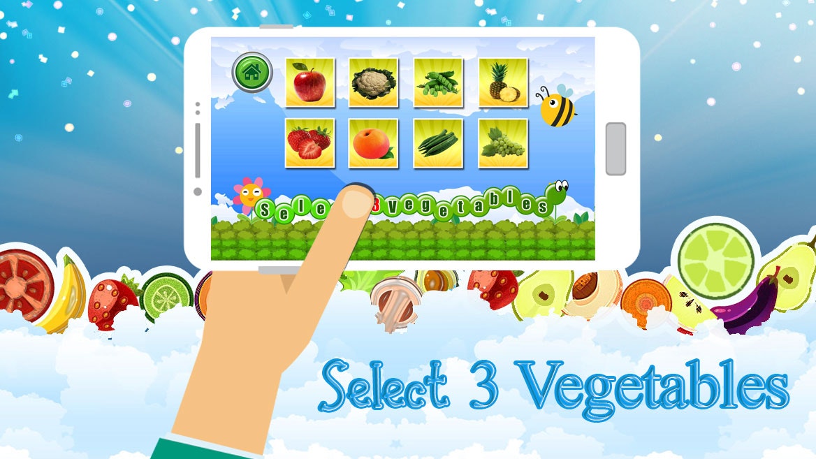 Fruits and Vegetables Learning App gallery image