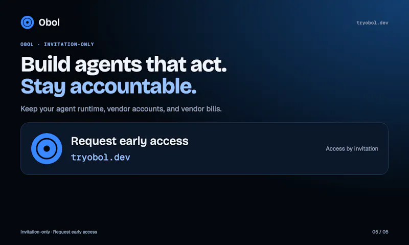 Obol — AI Agent Control Plane screenshot 7