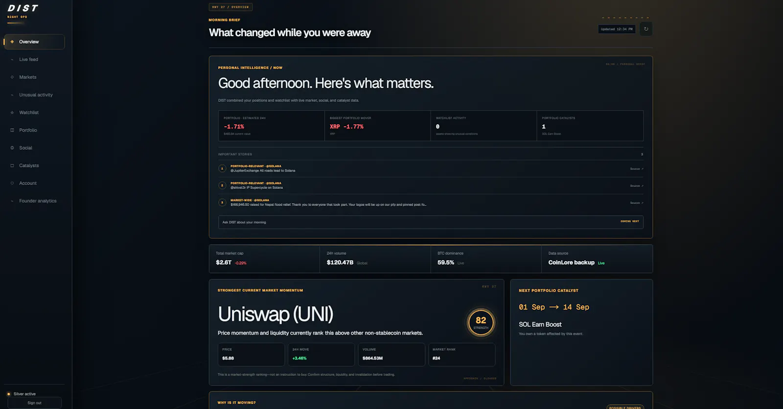 DIST screenshot 2