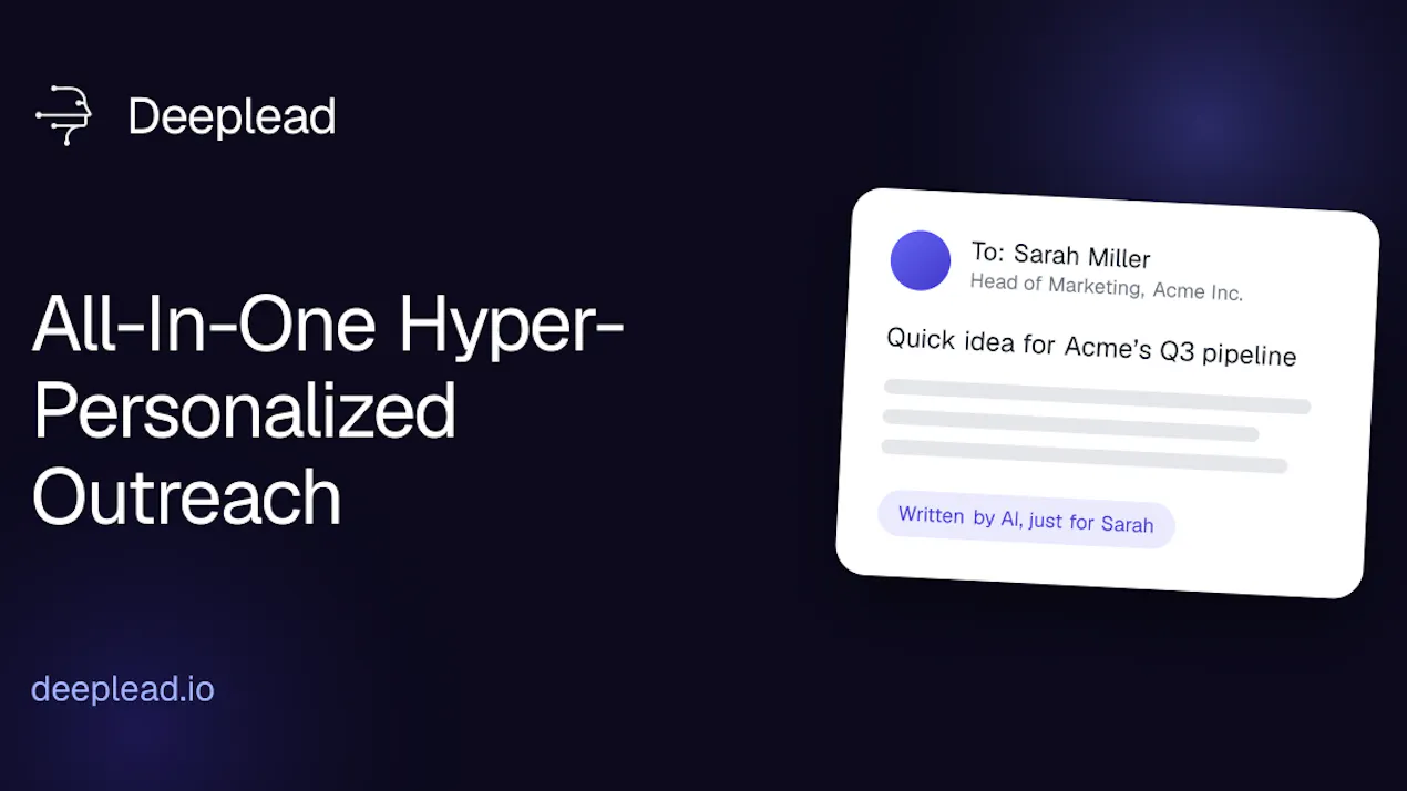 Deeplead product