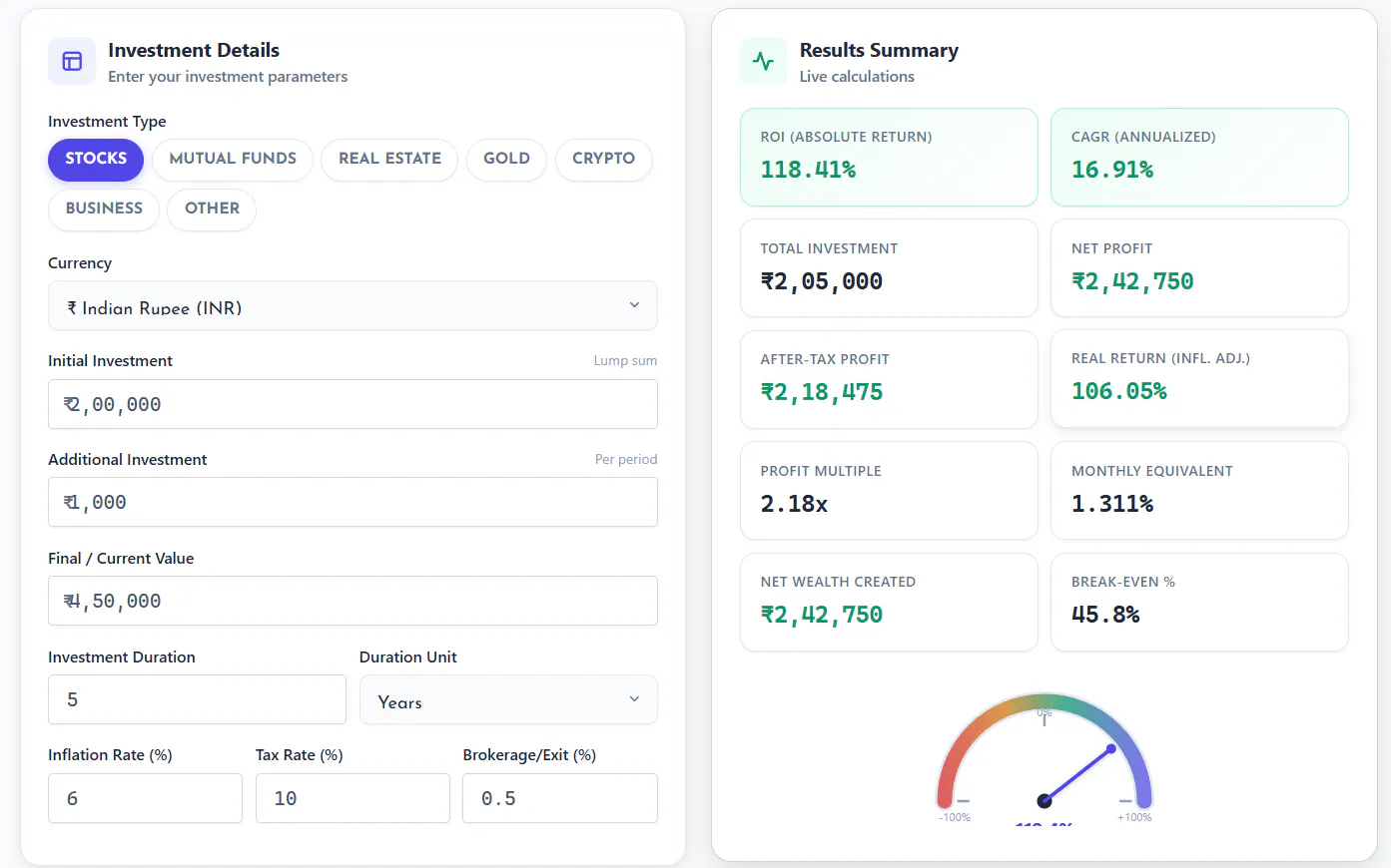 MoneyCalc gallery image