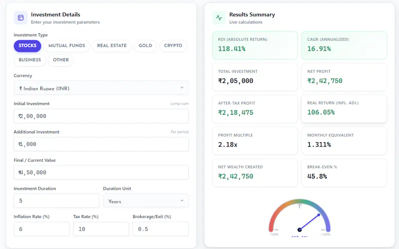MoneyCalc screenshot 3