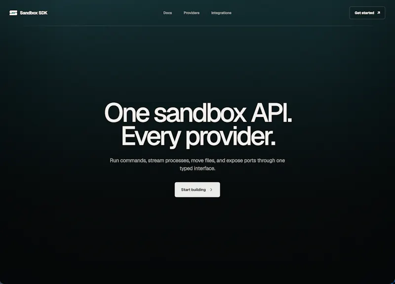Sandbox SDK screenshot 3