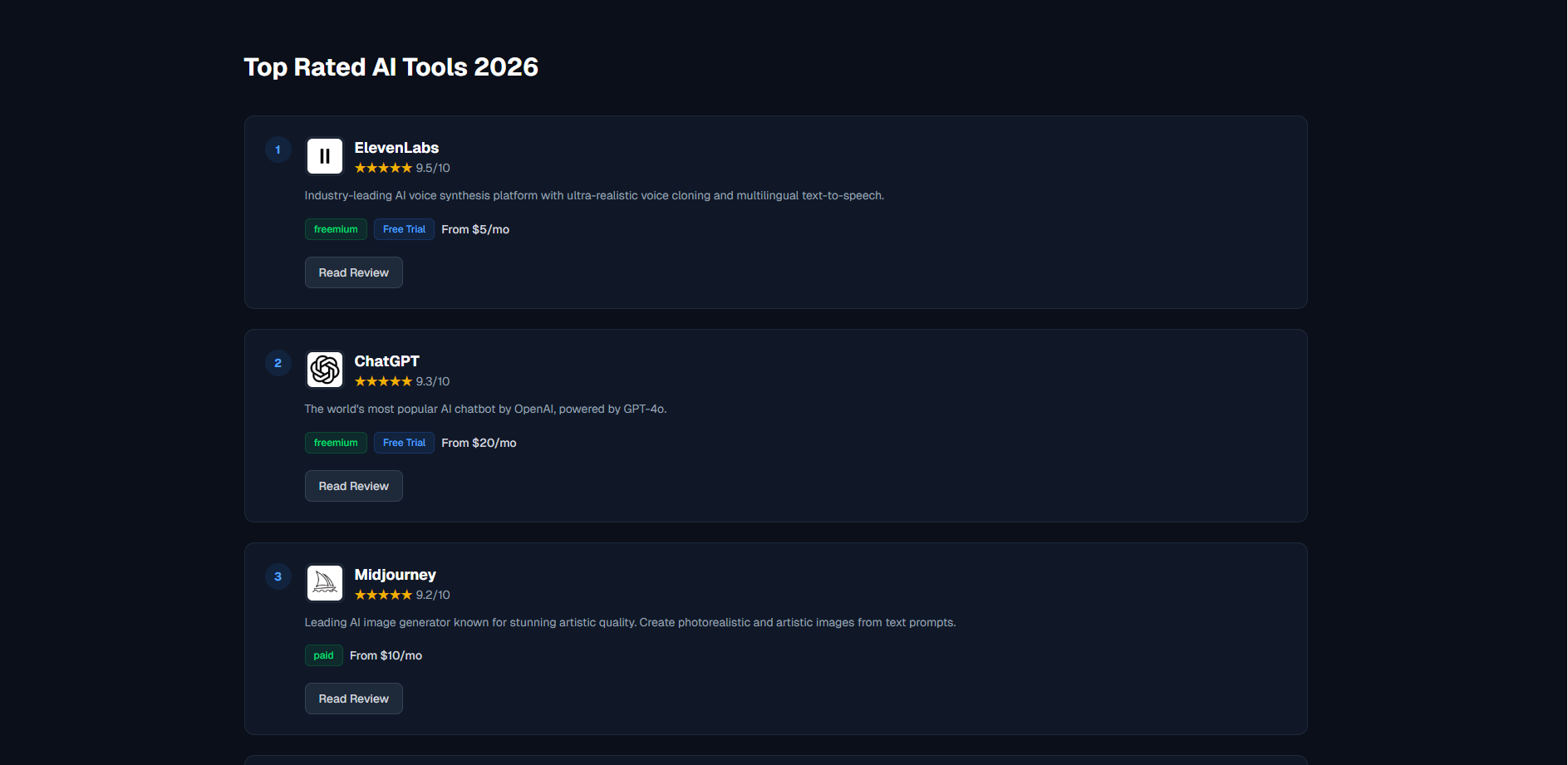 AIToolRadar gallery image