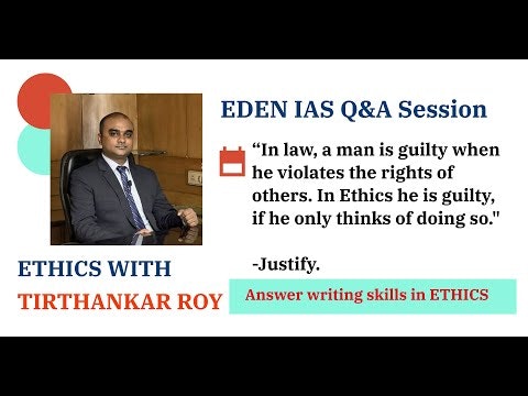 Ethics for UPSC/IAS by TIRTHANKAR SIR gallery image