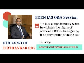 Ethics for UPSC/IAS by TIRTHANKAR SIR gallery image