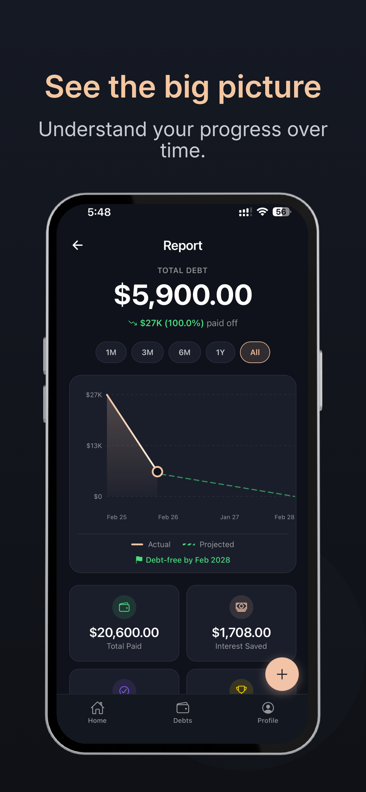 RAYN: Calm Debt Tracker gallery image