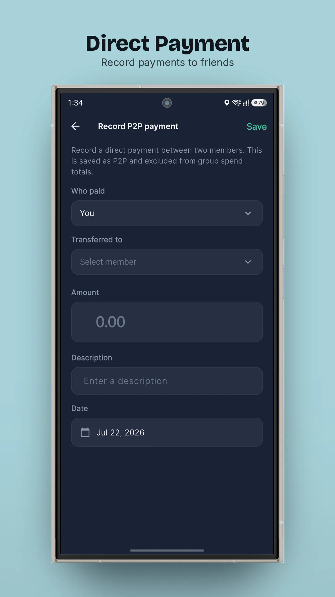 Splitwell: Split expenses gallery image