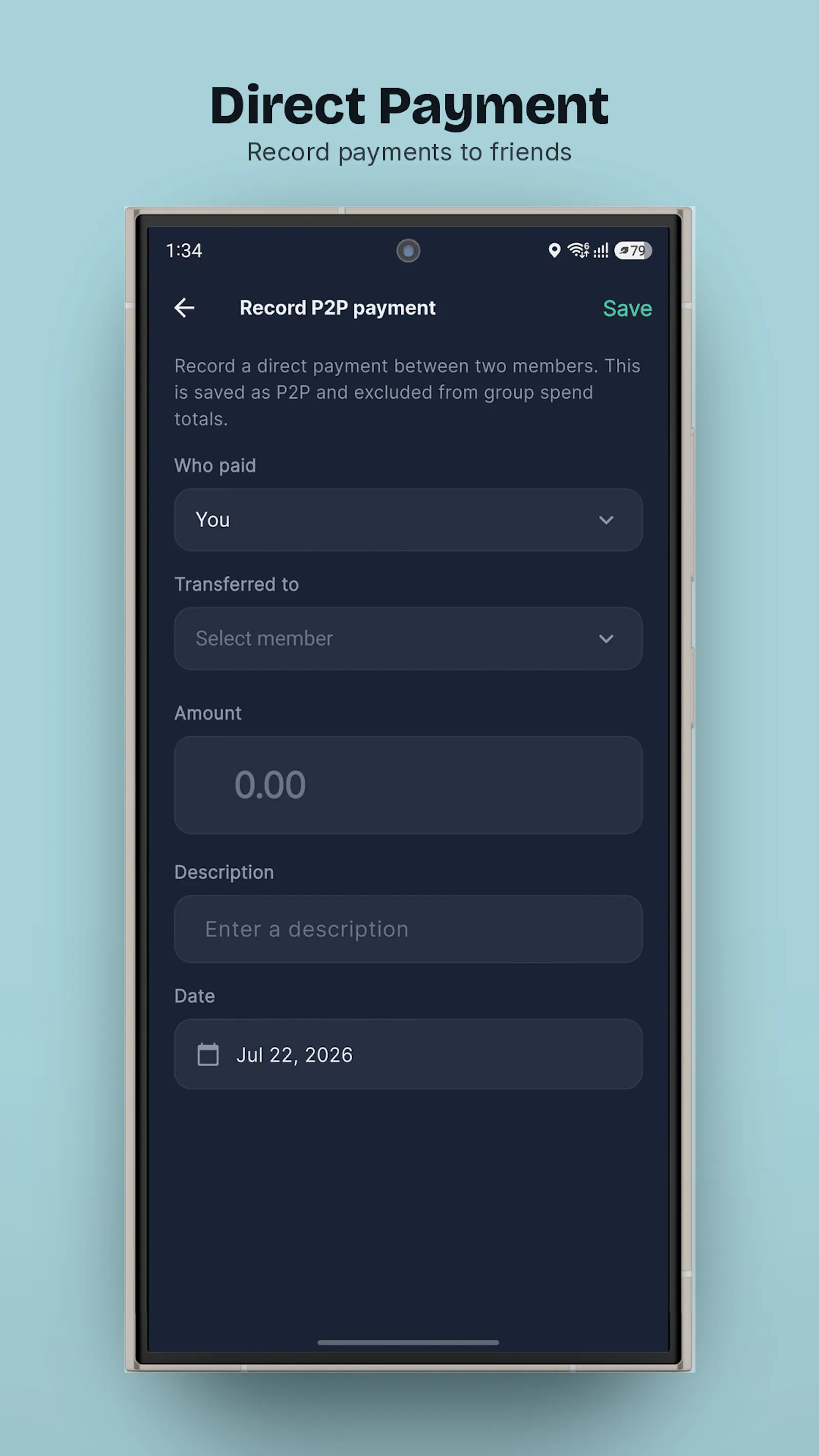 Splitwell: Split expenses screenshot 5