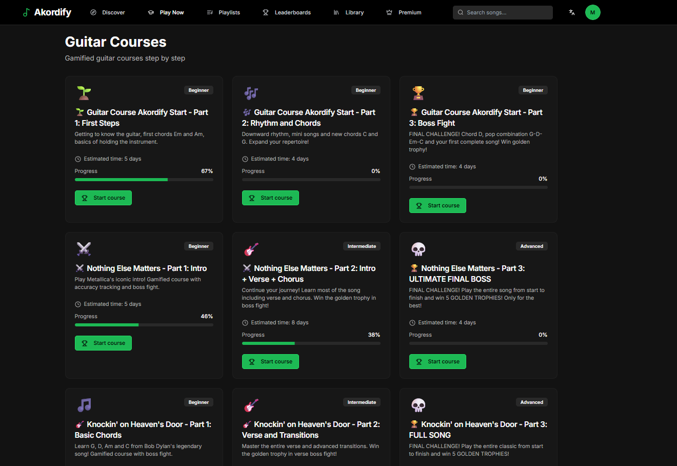 Akordify - Screenshot 2 showing product features and functionality