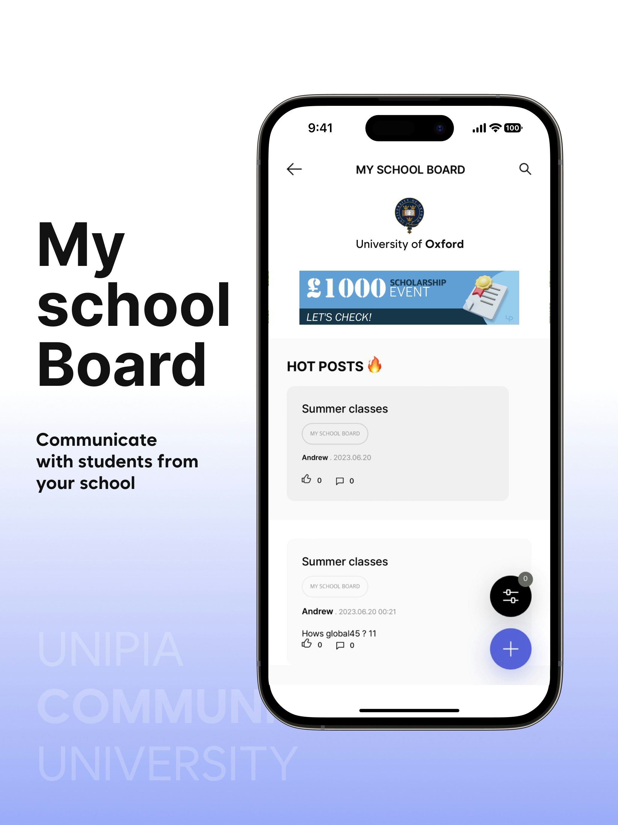 UNIPIA - All in one platform for University Students media 3
