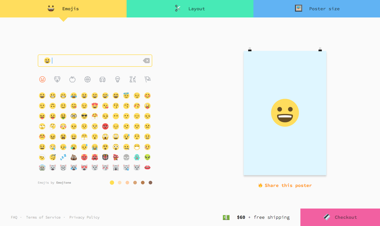 Emoji Printer Emojify a poster 😎🖨 Product Hunt