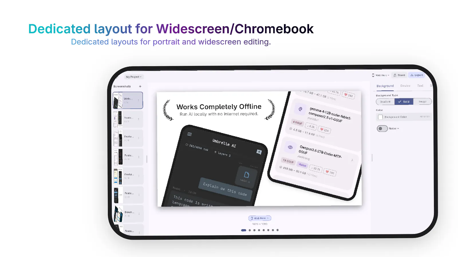 App Screenshot Studio screenshot 1