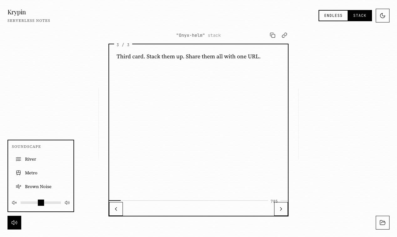 Krypin - Screenshot 4 showing product features and functionality
