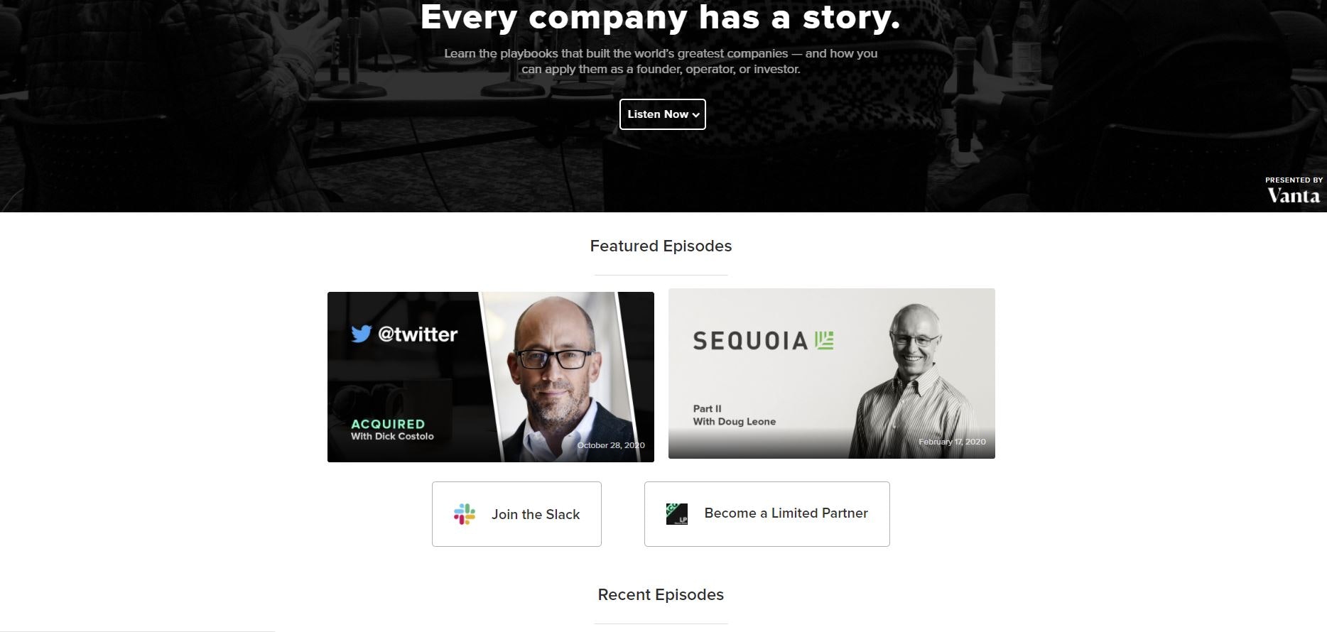 Acquired Podcast gallery image