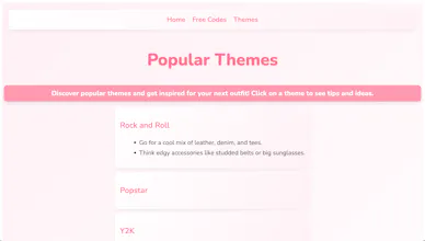 Dress to Impress Planner gallery image